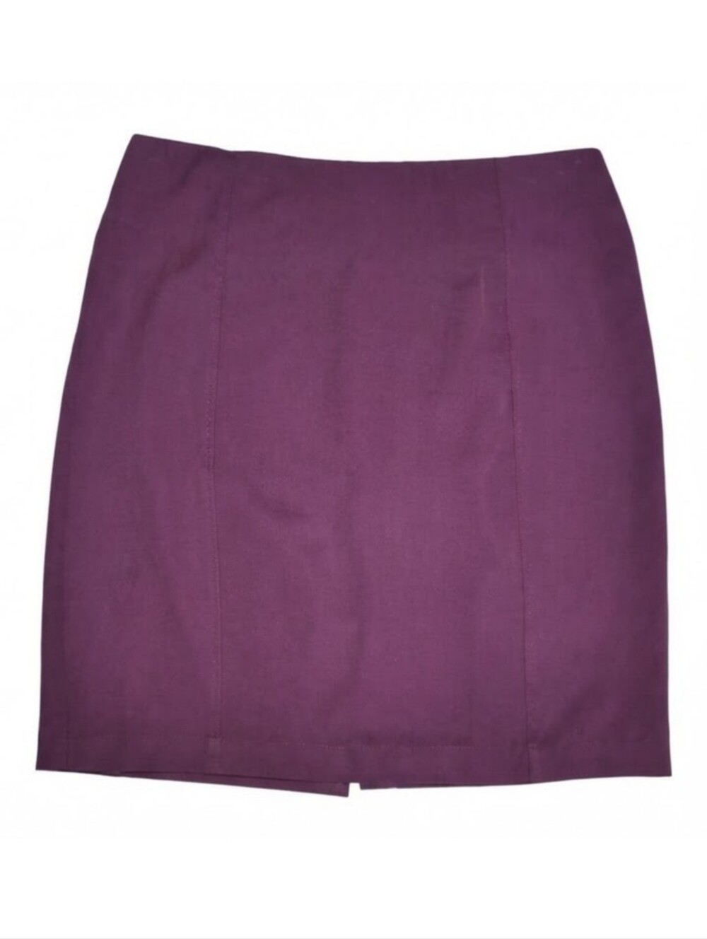 Rickis Pencil Skirt Classic Above Knee Plum Purple Spring Summer Fall Office